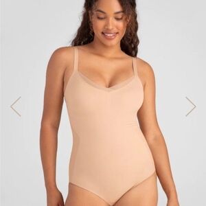 Honeylove Nude Full-Coverage Shaping Bodysuit